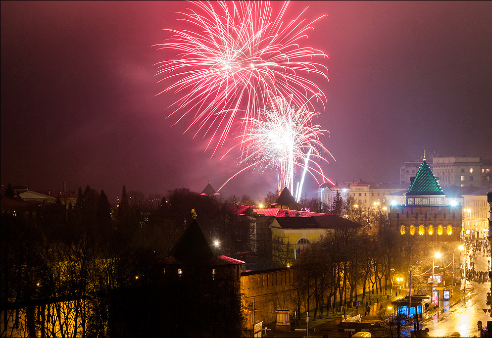 Feuerwerk im Urlaub