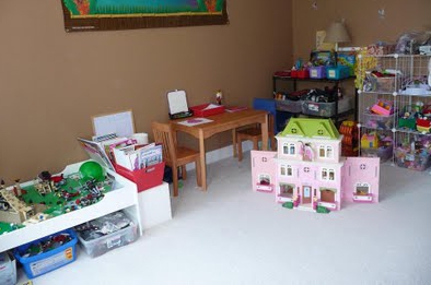 wie man ein Kinderspielzimmer öffnet