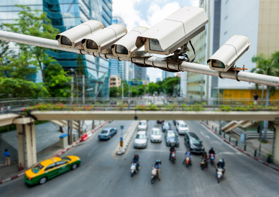 instalação de gravação de vídeo de infrações de trânsito