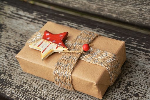 Geschenk im Paket